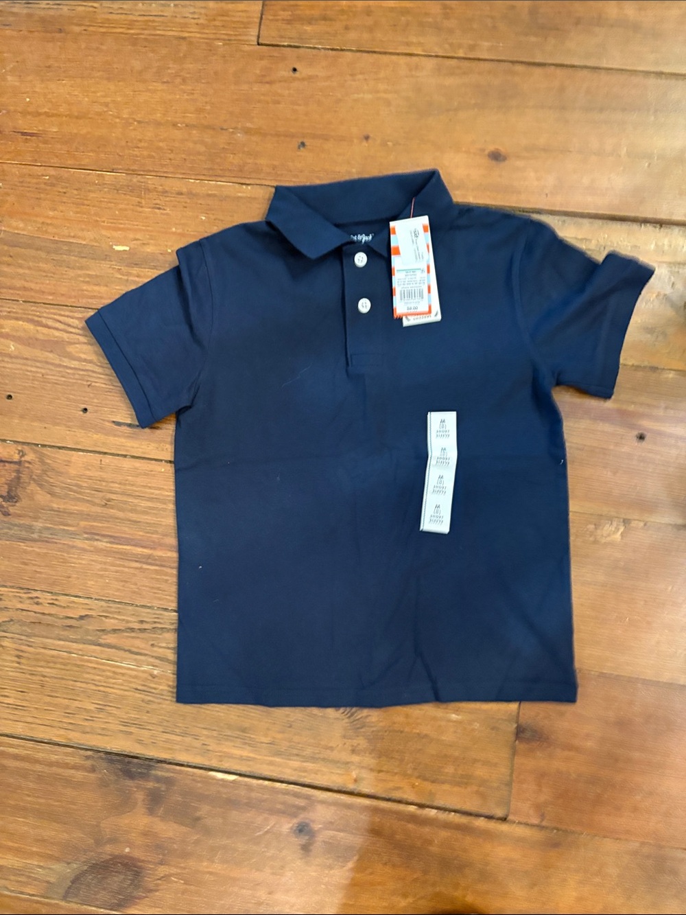 Cat & Jack Classic Navy School Uniform Polo Shirt for Kids